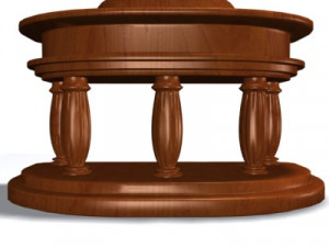 pulpit 02 Model 3D