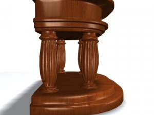 pulpit 02 Model 3D