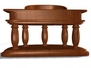 pulpit 02 Model 3D