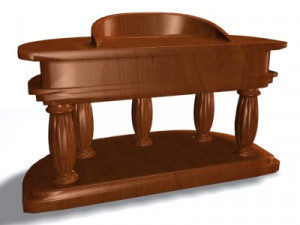 pulpit 02 Model 3D