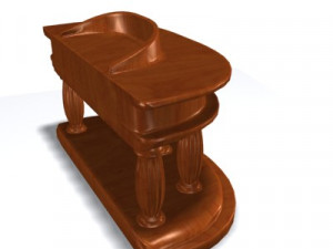 pulpit 02 Model 3D