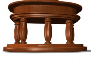 pulpit 02 Model 3D