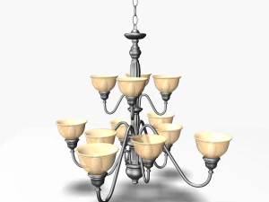 lampu gantung klasik Model 3D