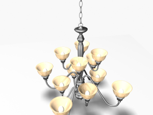 classic chandelier Model 3D