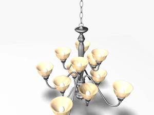 lampu gantung klasik Model 3D