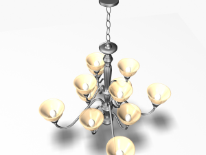 classic chandelier Model 3D