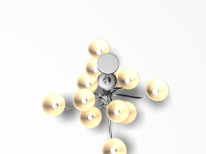 classic chandelier Model 3D
