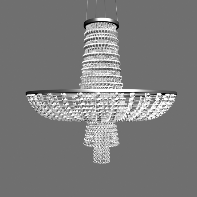 classic chandelier Modelo 3D .c4d .max .obj .3ds .fbx .stl .blend 