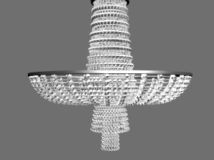 classic chandelier 3D 模型