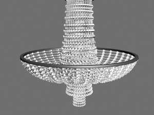classic chandelier Modelo 3D