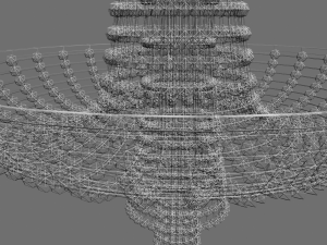 classic chandelier Modelo 3D