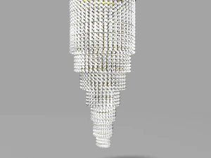 класична люстра 3D Модель