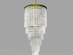 classic chandelier 3D-Modell