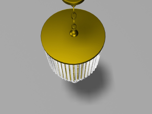 classic chandelier 3D-Modell