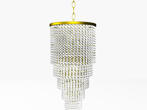 classic chandelier 3D-Modell