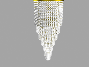 classic chandelier 3D-Modell