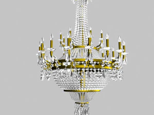 lampu gantung klasik Model 3D