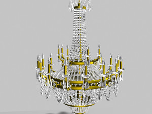 classic chandelier 3D 모델