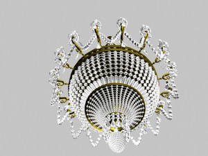 classic chandelier 3D 모델