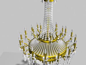 classic chandelier 3D 모델