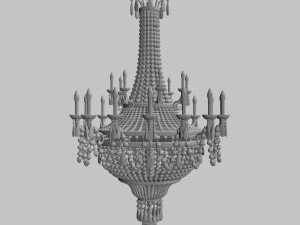 classic chandelier 3D 모델