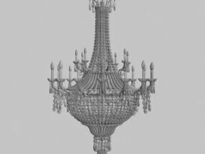 classic chandelier 3D Model