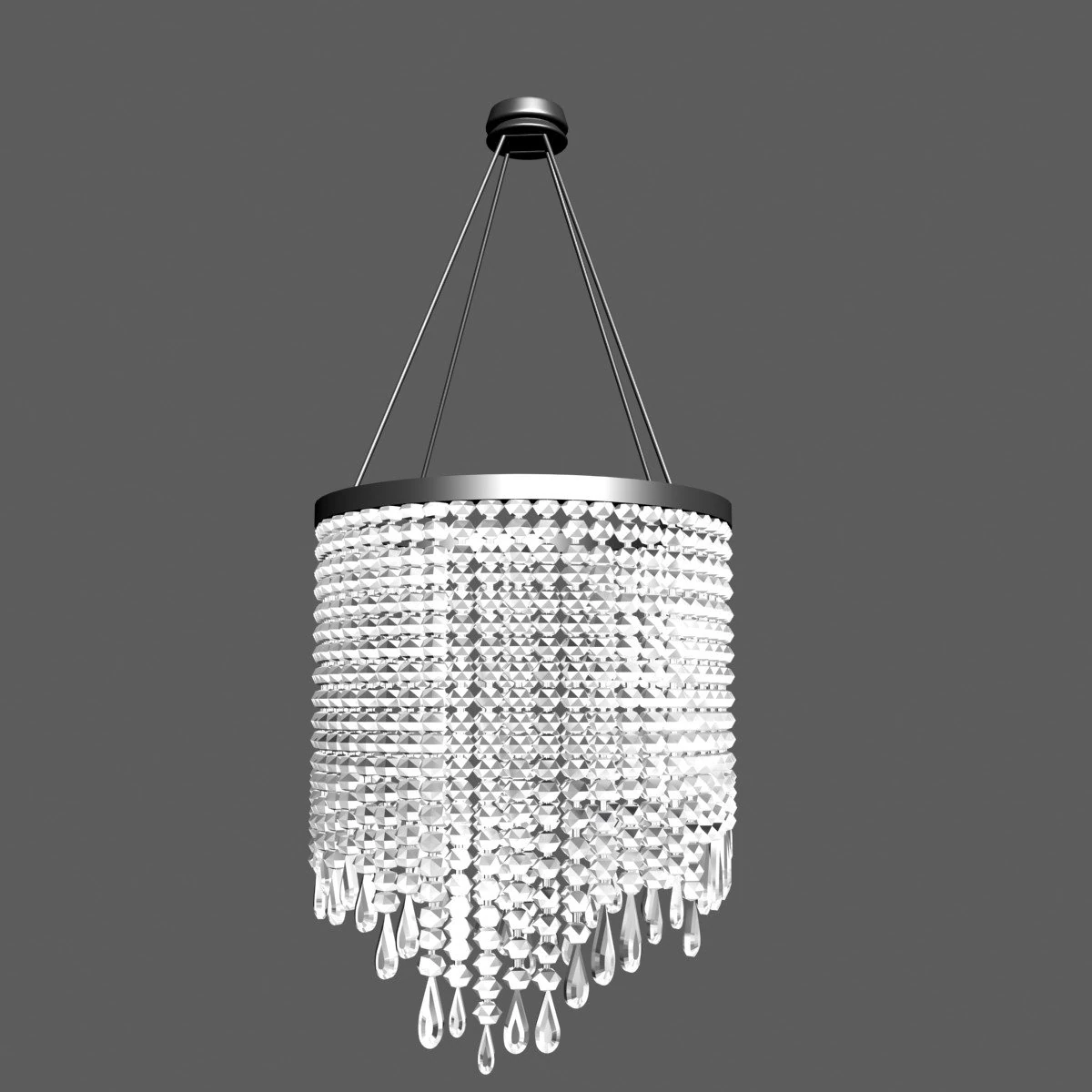 chandelier 3D Model .c4d .max .obj .3ds .fbx .stl .blend 