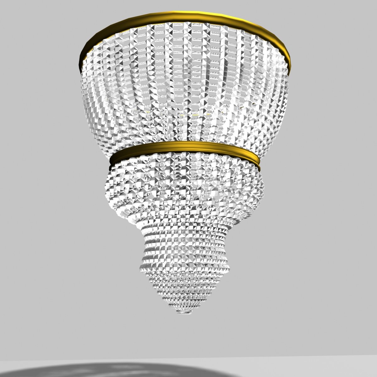 Люстра 3д модель. Bel Air l Chandelier 3d model.