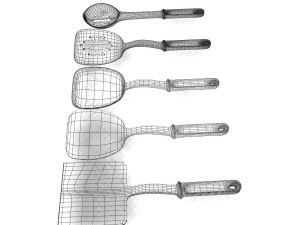 kitchen utensils 3D Model