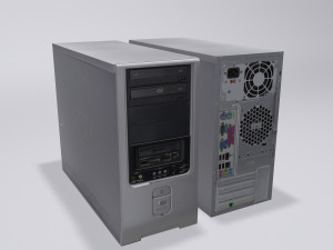 computer case 3D मॉडल