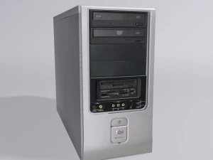 Computergeh&auml;use 3D Modell