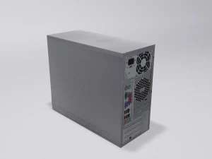 Computergeh&auml;use 3D Modell