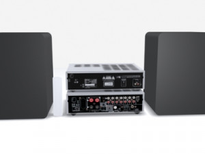 cd system with speakers 3D 模型