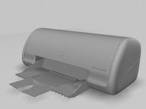 deskjet d1360 printer Modelo 3D