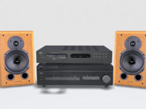 stereo system with speakers 3D Model