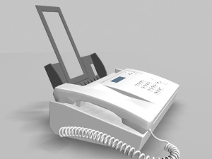 fax 12011 3D Model