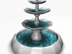 fountain a1 Modelo 3D