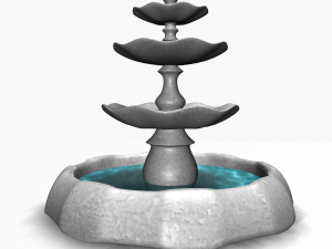 fountain a1 Model 3D