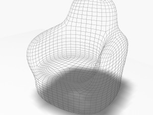 leather sofa 3D Model