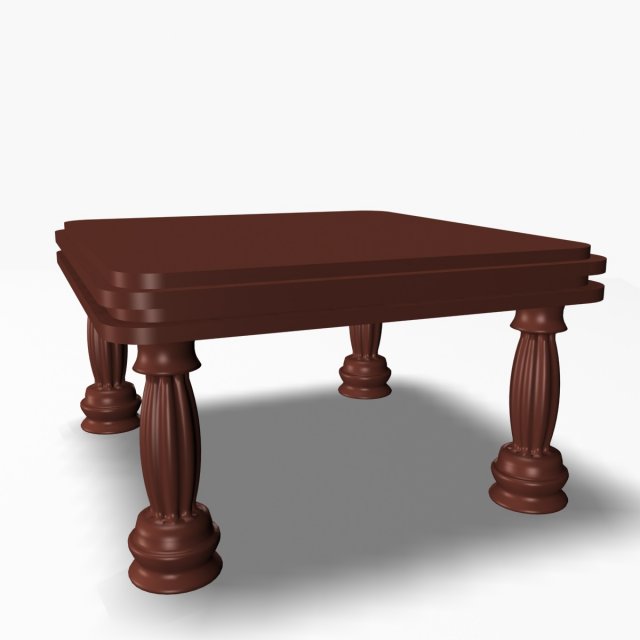 table 12011 Model 3D .c4d .max .obj .3ds .fbx .stl .blend 