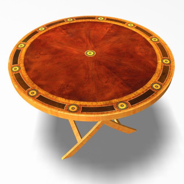 antique table 2 Modello 3D .c4d .max .obj .3ds .fbx .stl .blend 