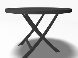 antique table 2 Modello 3D