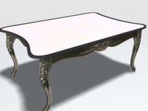 antique table Modèle 3D