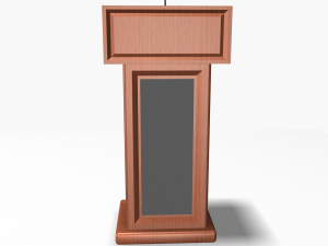 podium Modelo 3D