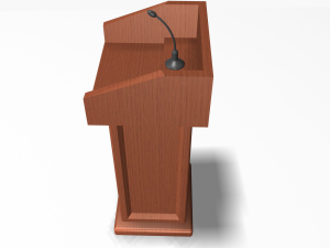 podium Modelo 3D