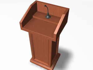 podium Modelo 3D
