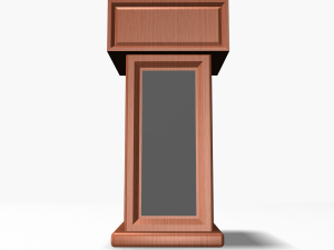 podium Modelo 3D
