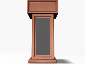 podium 3D Model