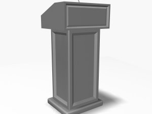 podium Modelo 3D