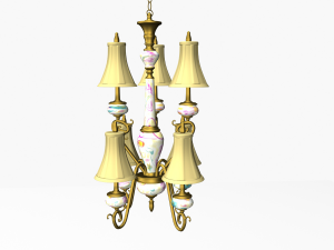 classic chandelier 3D Модель